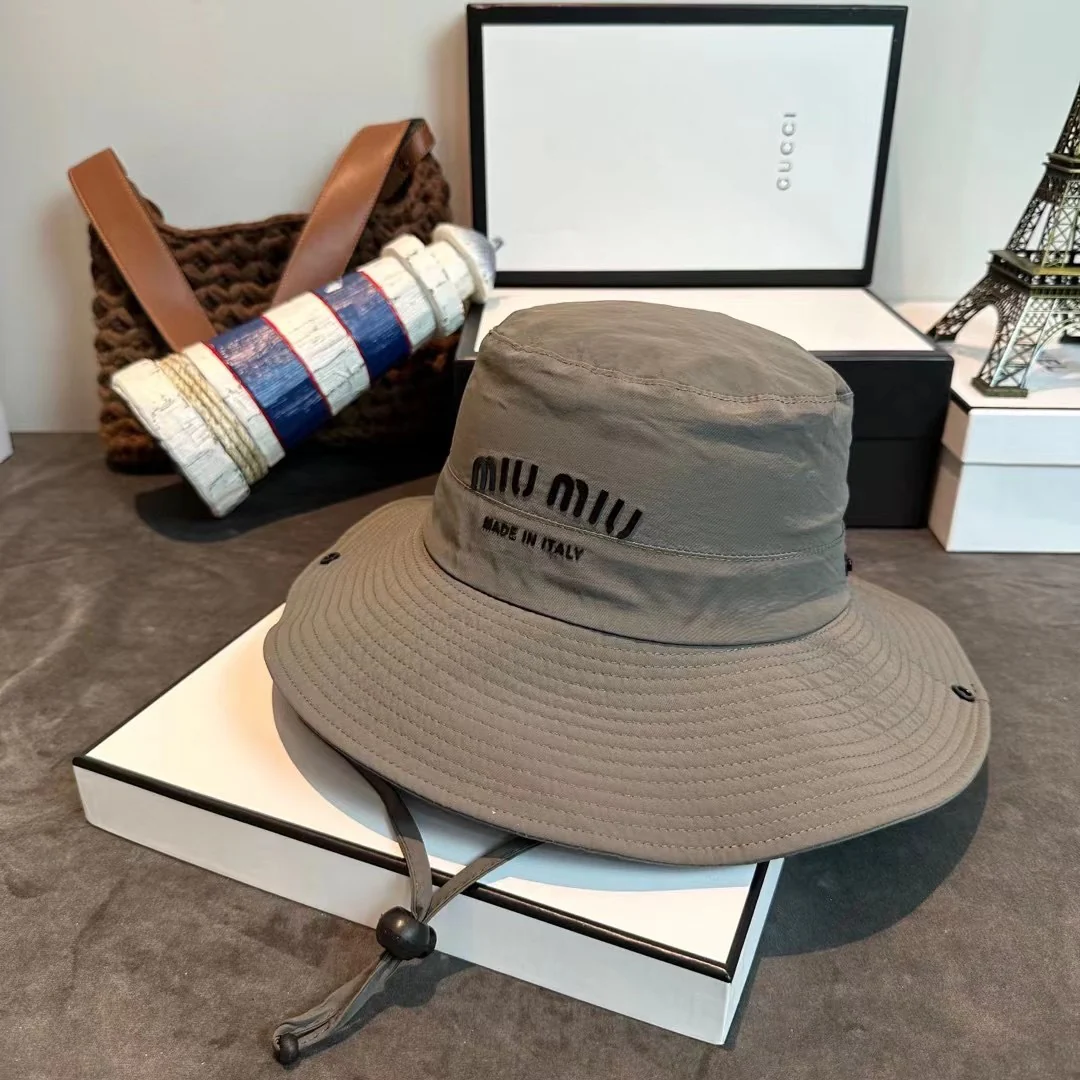Miu Miu - Быстросохнущая ткань - Рыбацкая шляпа