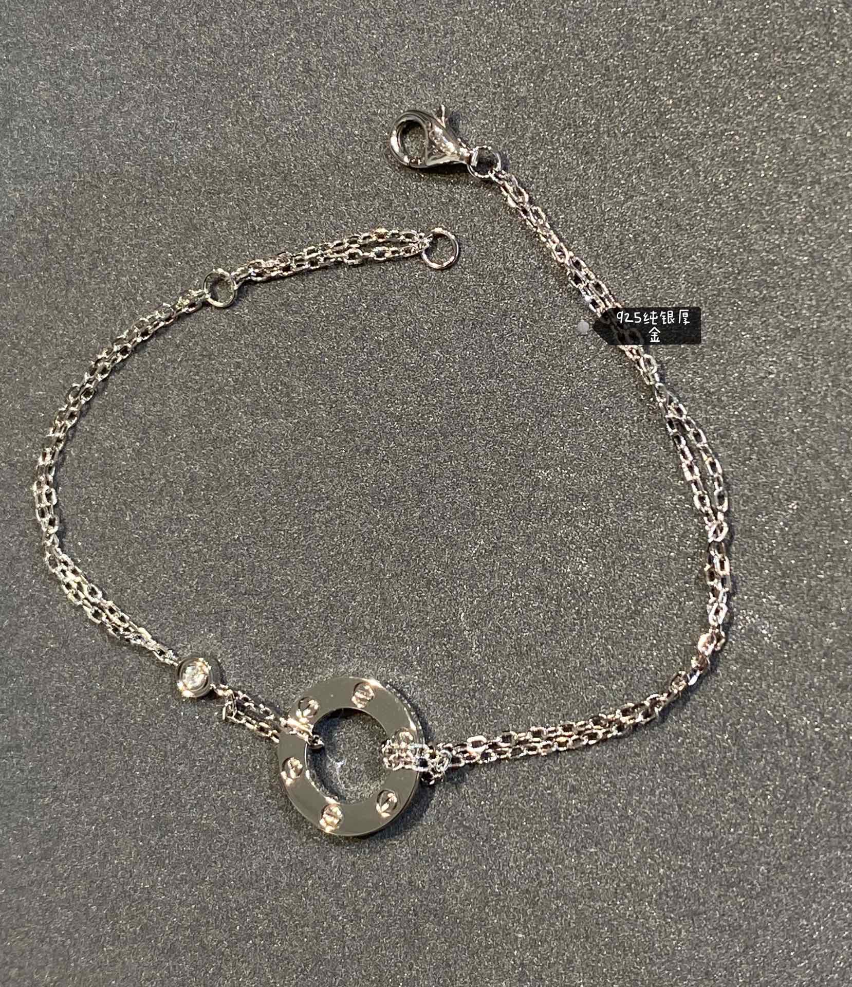 Браслет Cartier Love Double-Layer Small Round