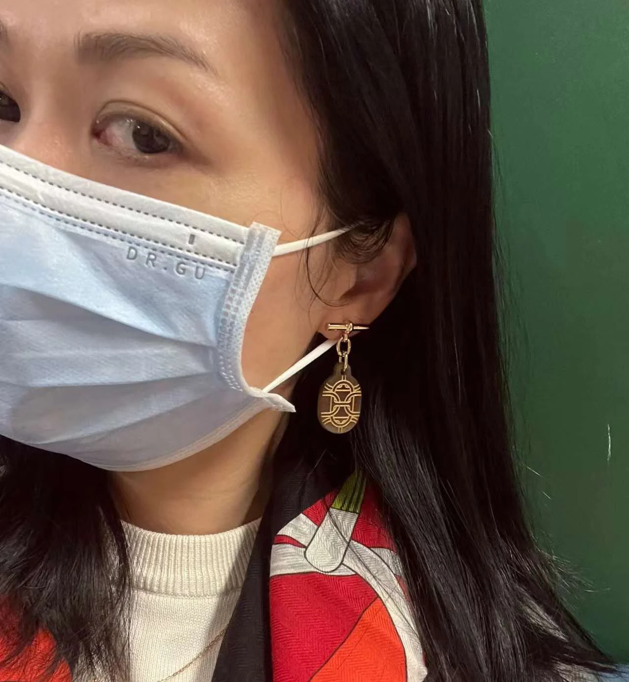 Серьги Hermes 013