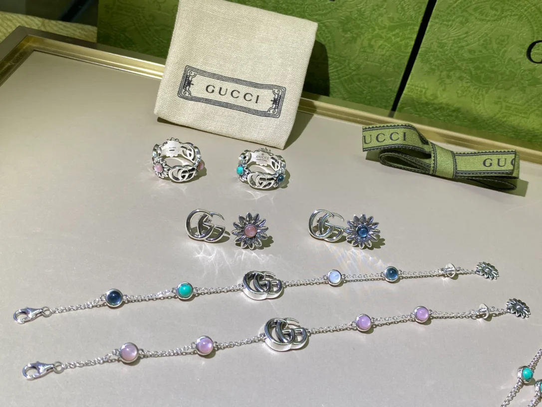 Gucci - Колье - Браслет - Кольцо - Серьги