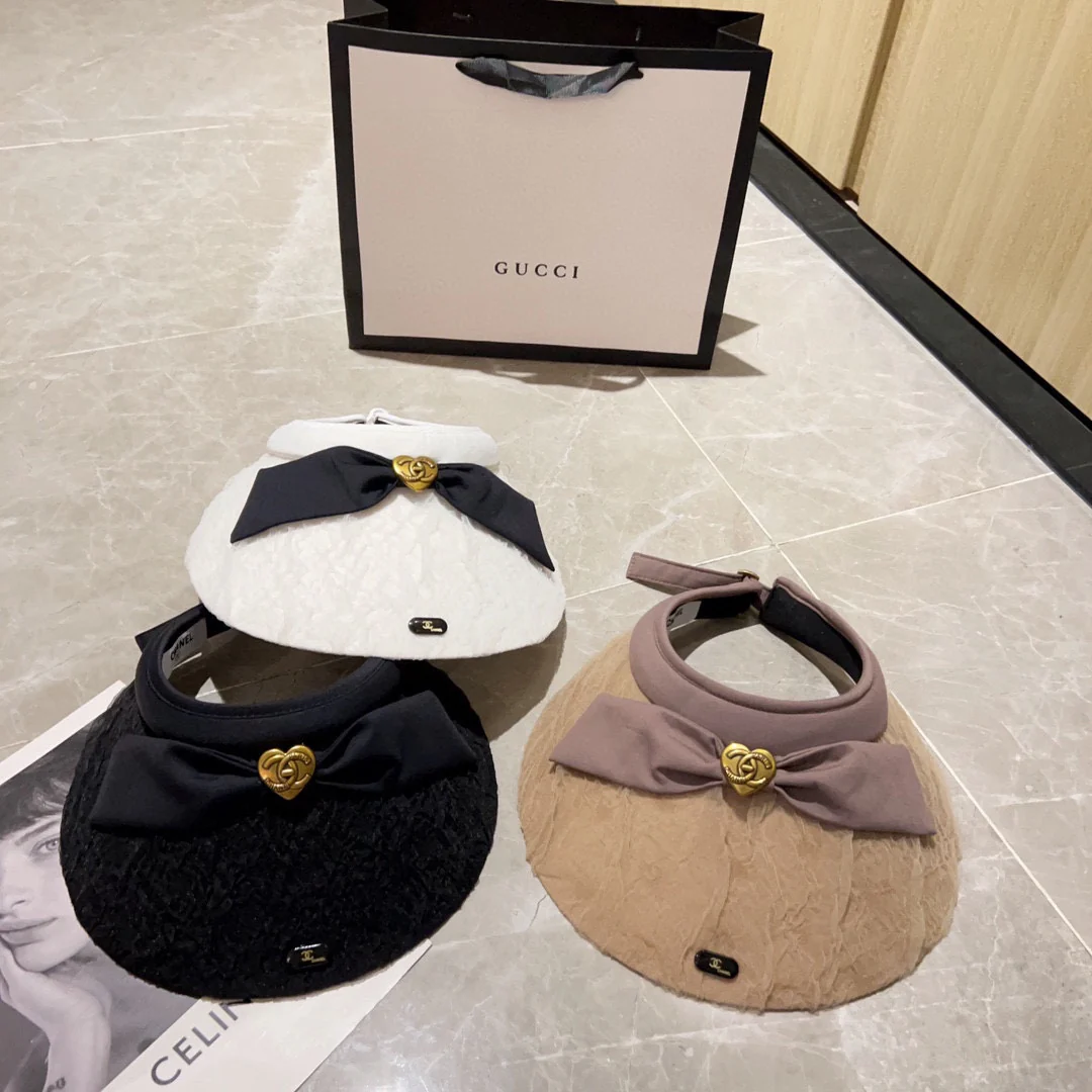 Новинка сезона весна/лето 2023 от Chanel - Худи с бантом - Солнцезащитная шляпа