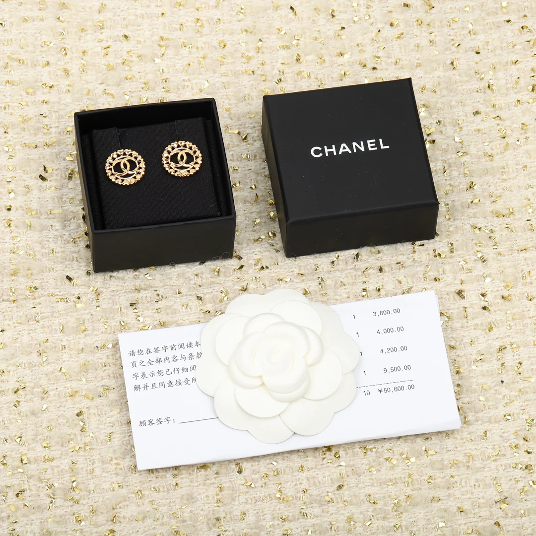 Серьги Chanel 918