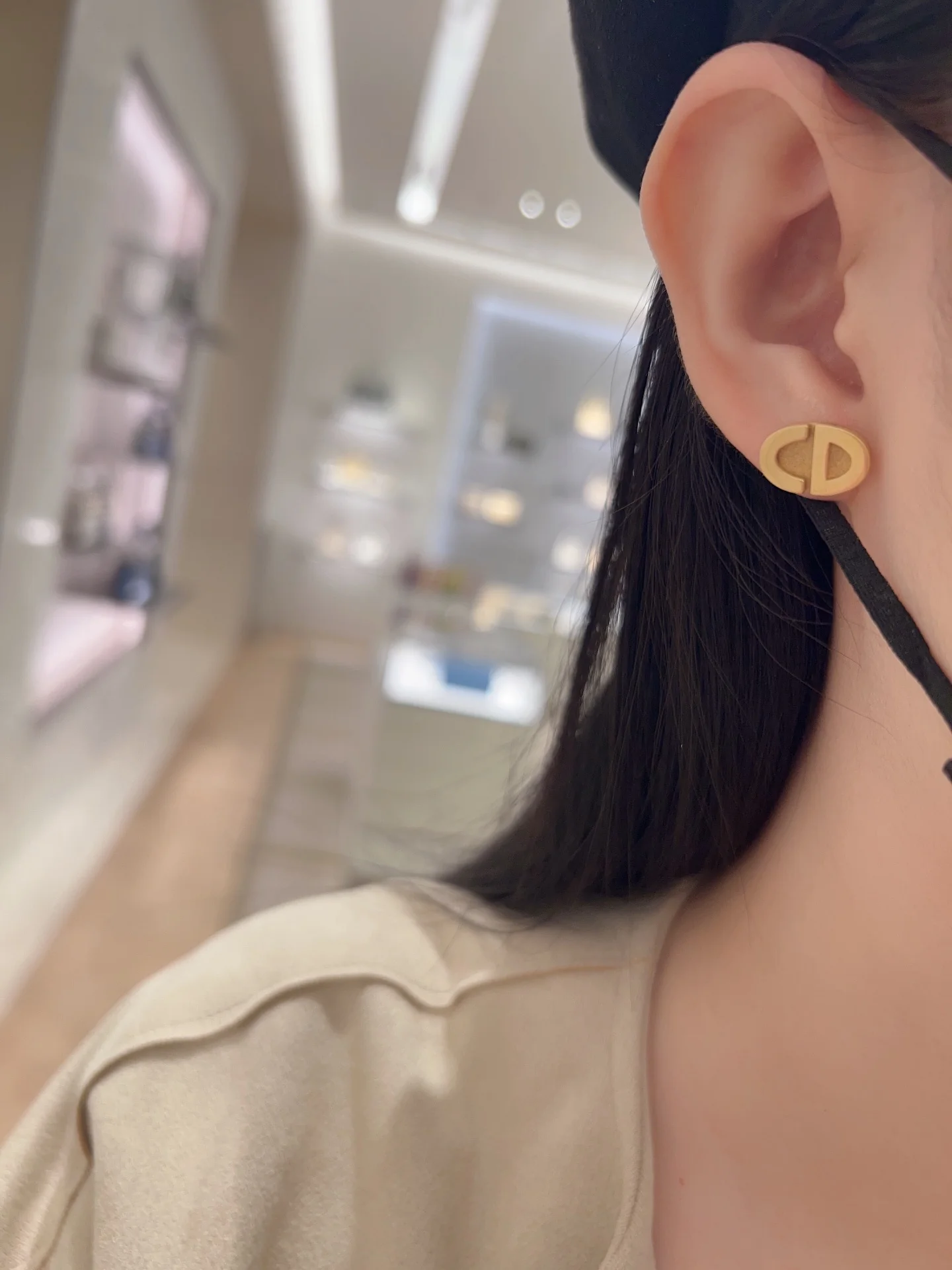 Серьги Dior 101