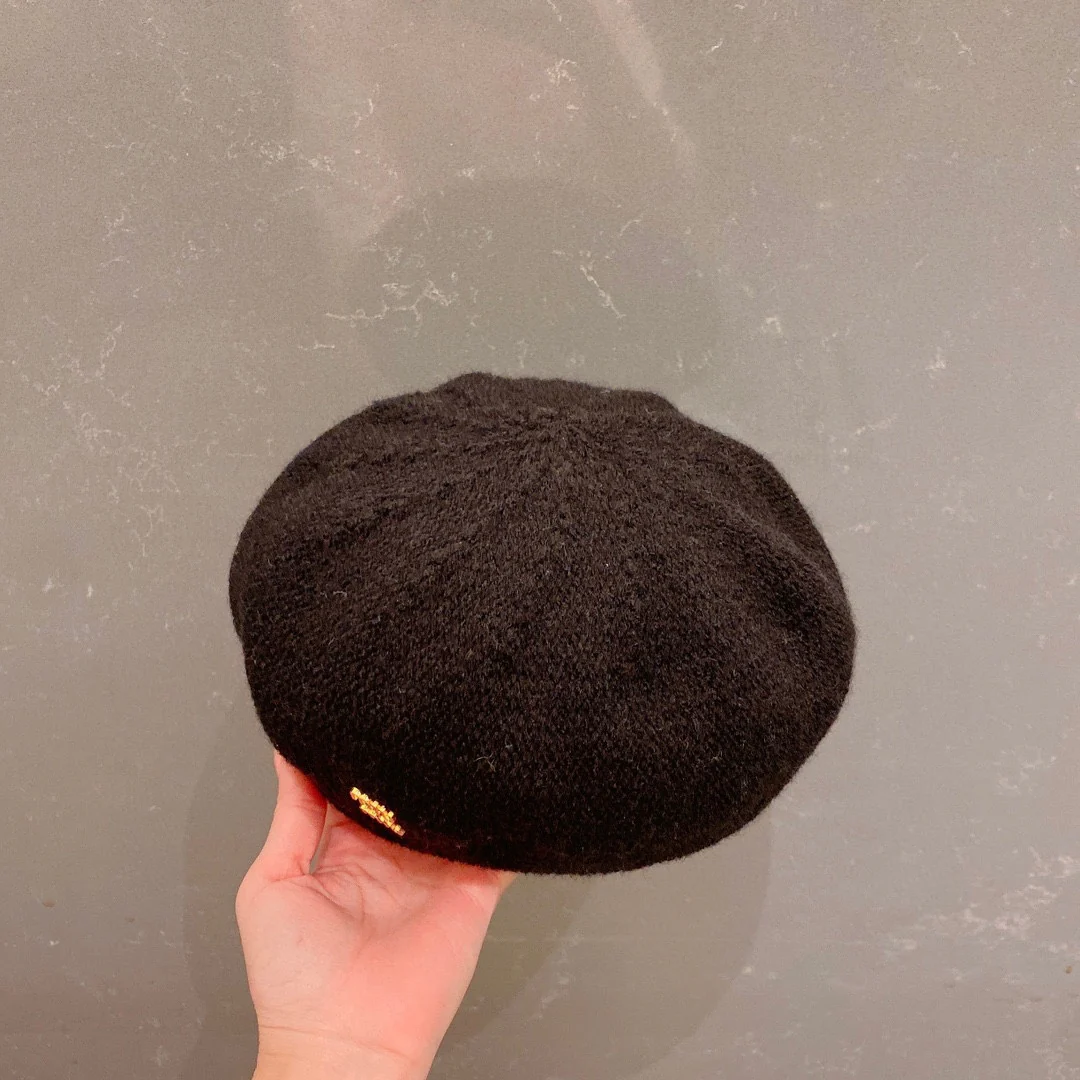 Miu Miu - Береты - Черные - 1