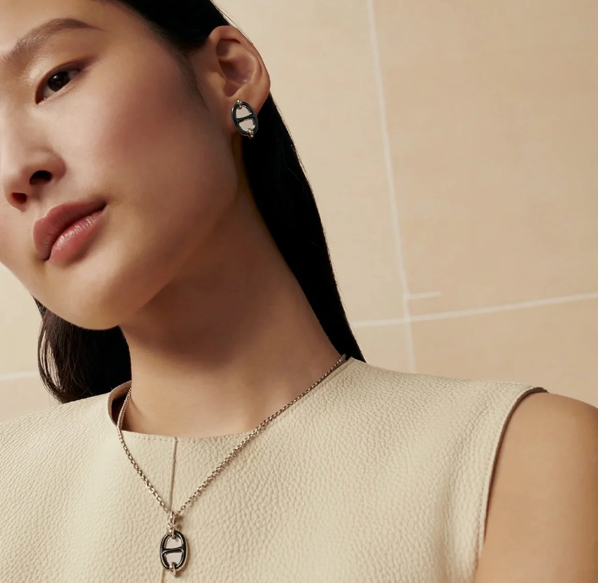 Серьги Hermes 019