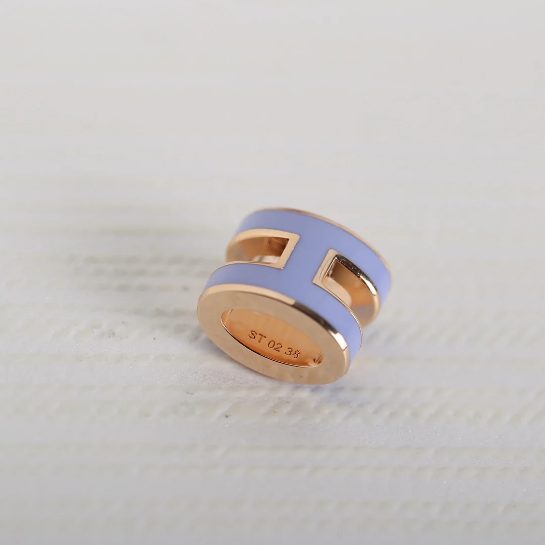 Hermes - Новое эмалированное колье H-образной формы 006