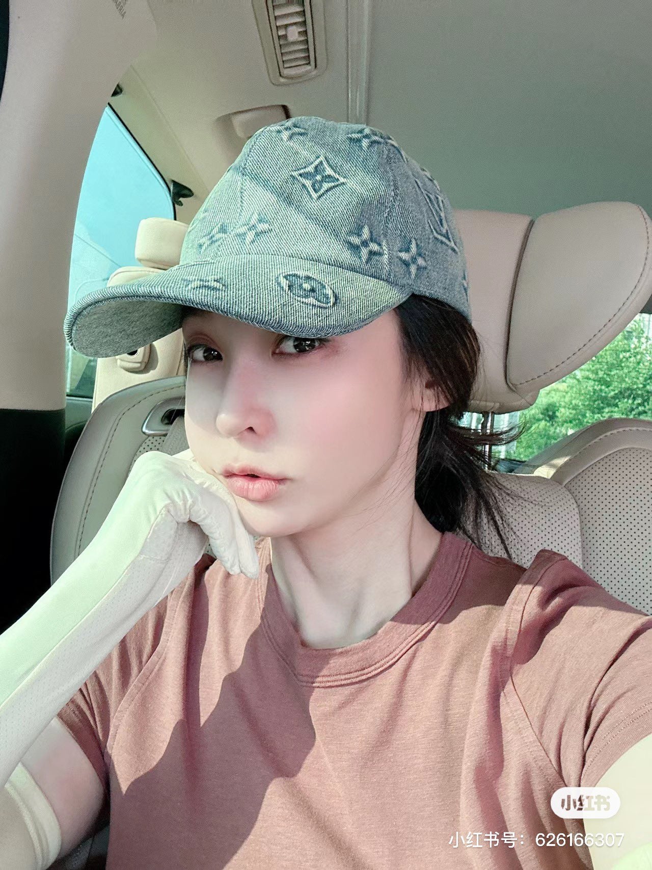 LV - Новая джинсовая бейсболка в стиле ретро