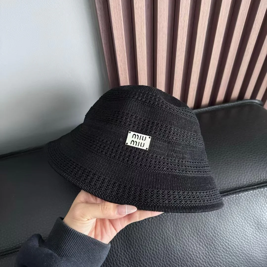 Miu Miu - Ажурная рыбацкая шляпа