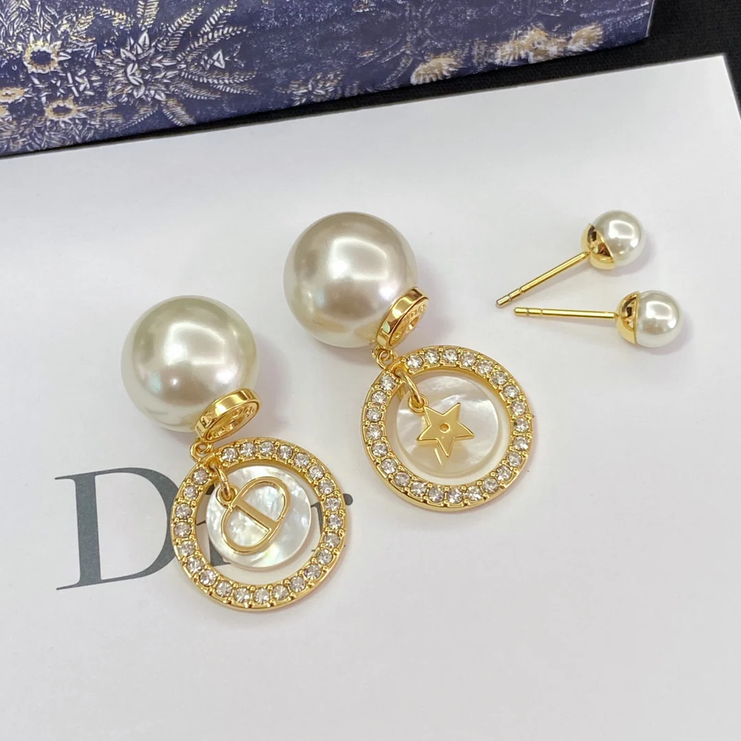 Серьги Dior 043