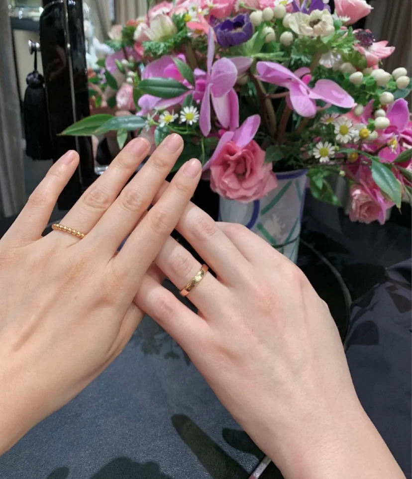 Кольцо VCA с бусинами