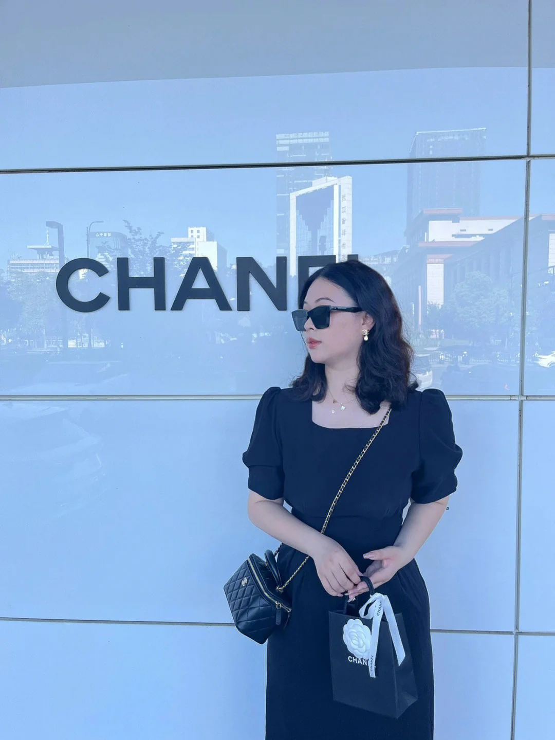 Серьги Chanel 1046