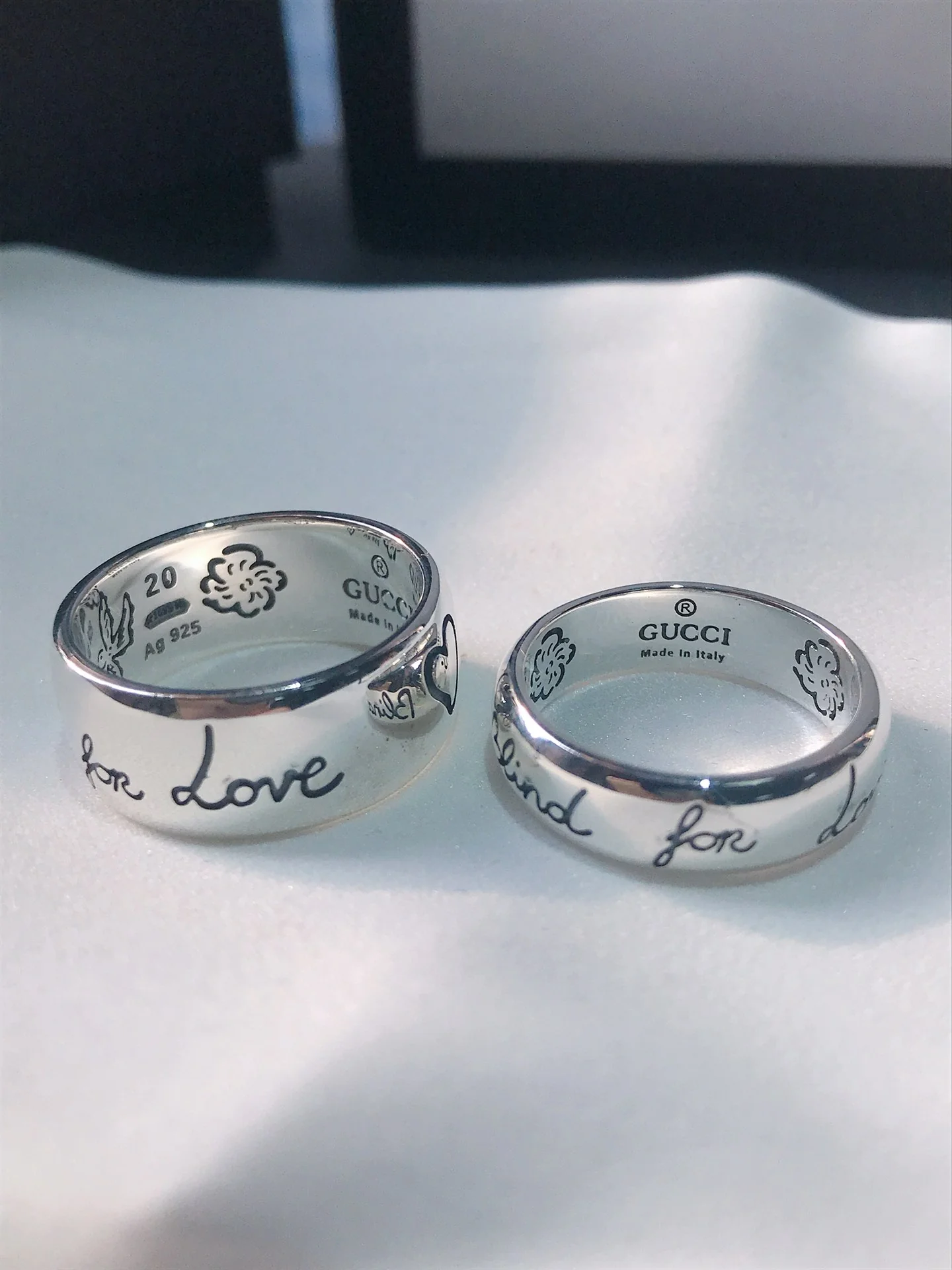 Парные кольца Gucci - 1