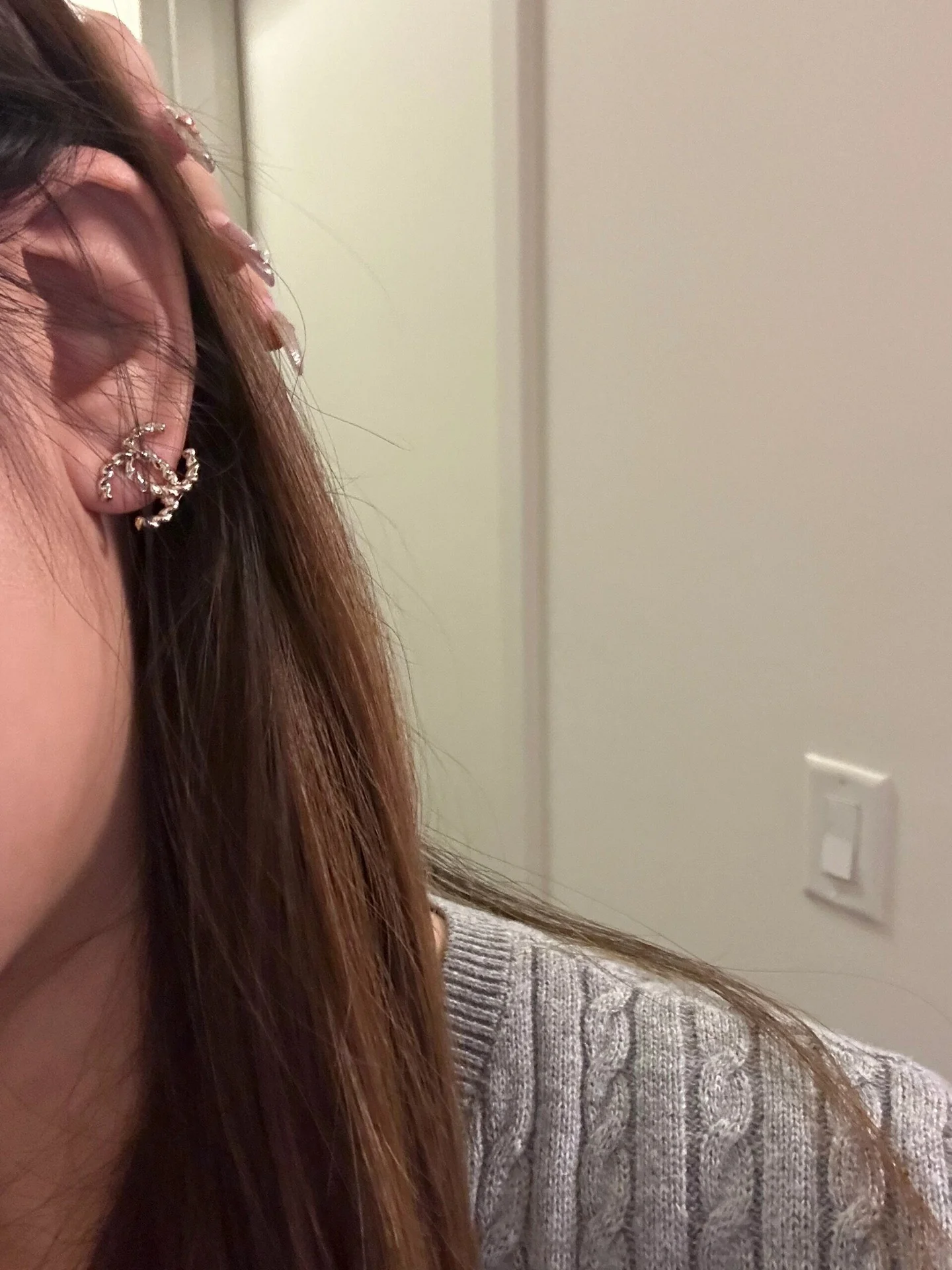 Серьги Chanel 1095