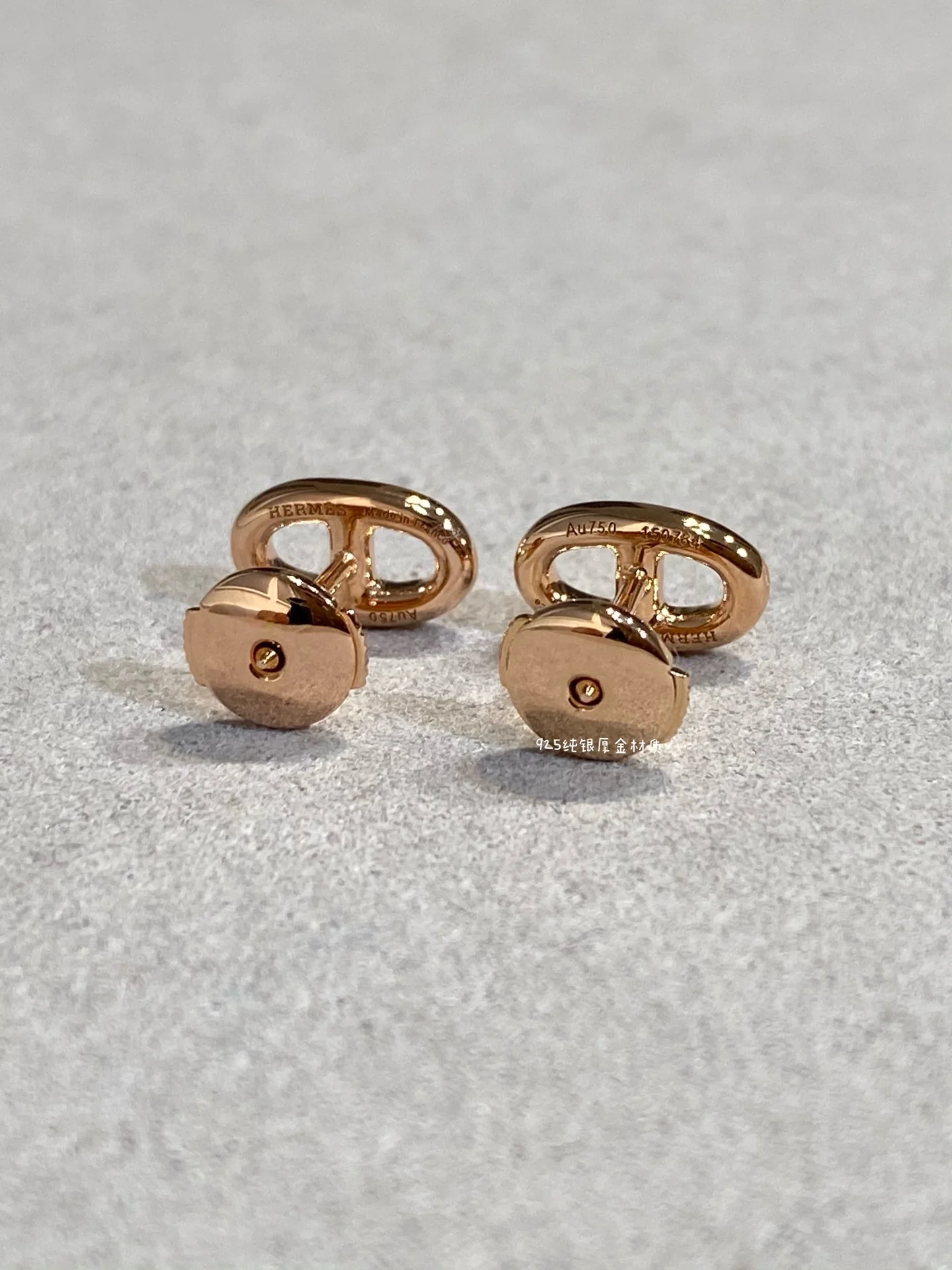 Серьги Hermes - застежки для сережек - 5 штифтов