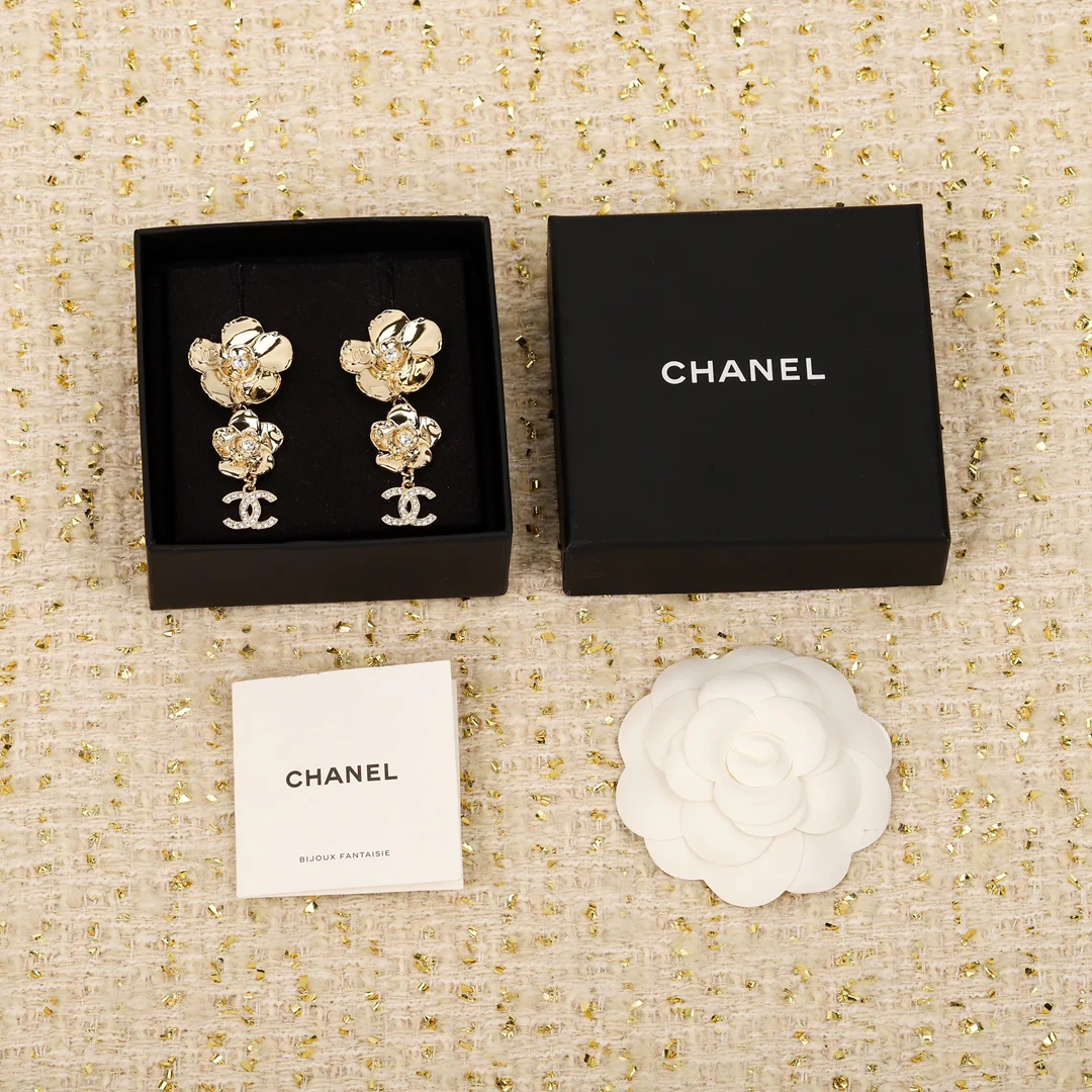 Серьги Chanel 1008
