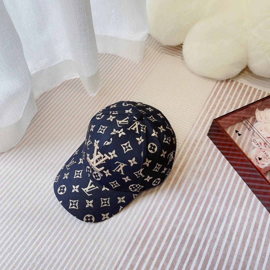 Новинка сезона весна/лето 2023 от LV - Шляпа/кепка - Черная