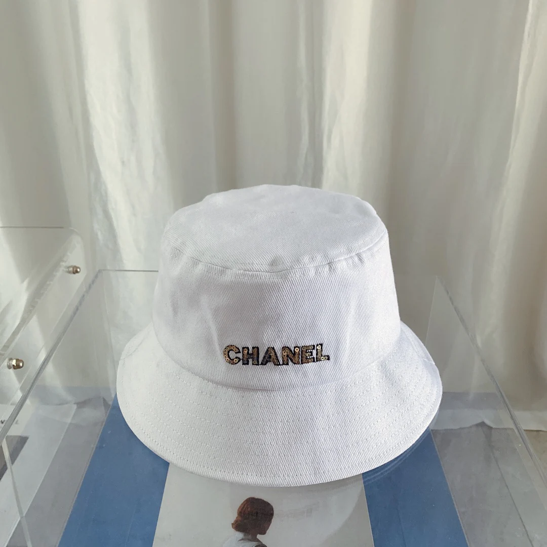 Chanel - Рыбацкая шляпа - Белая