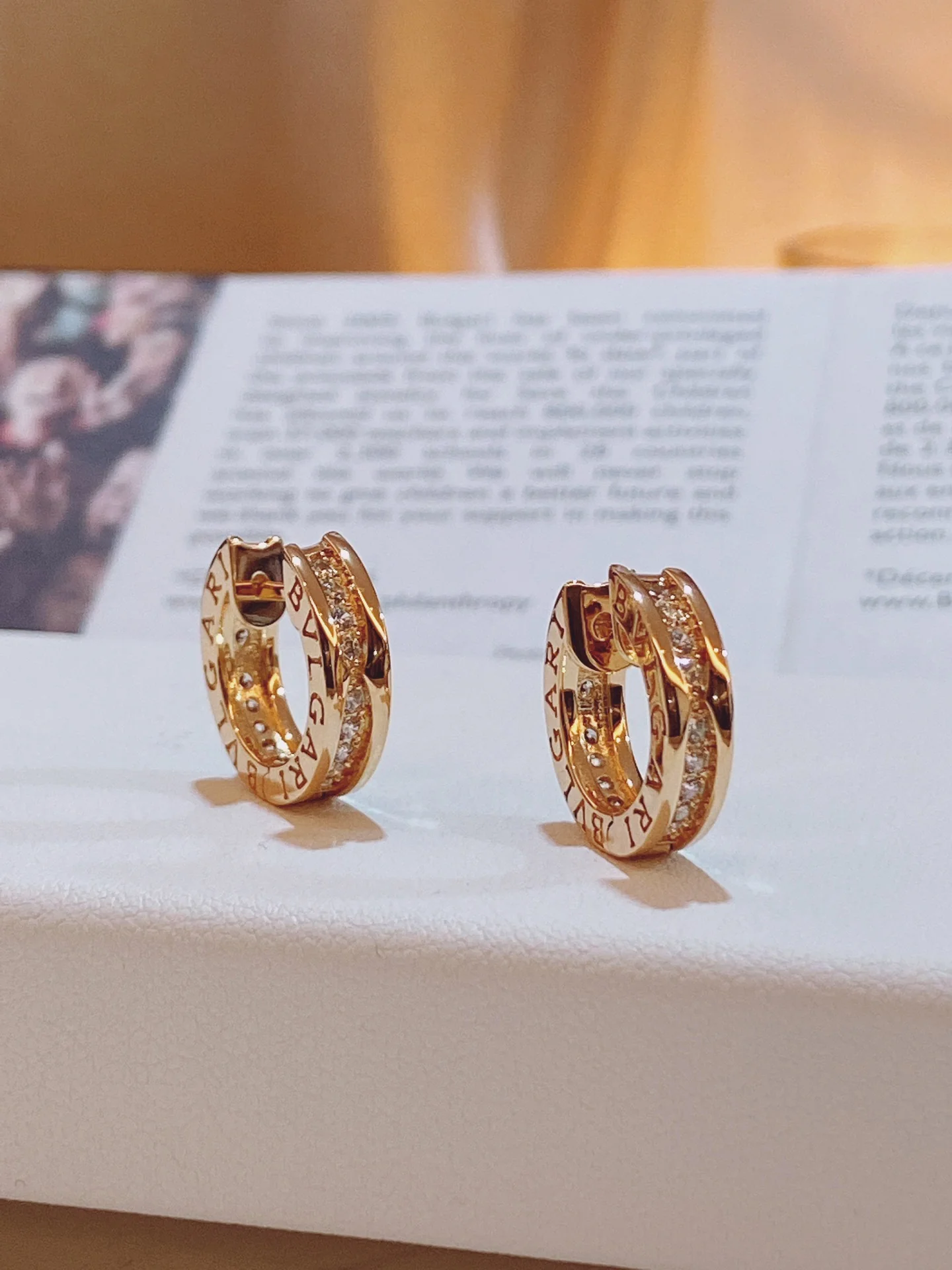 Серьги Bvlgari 022