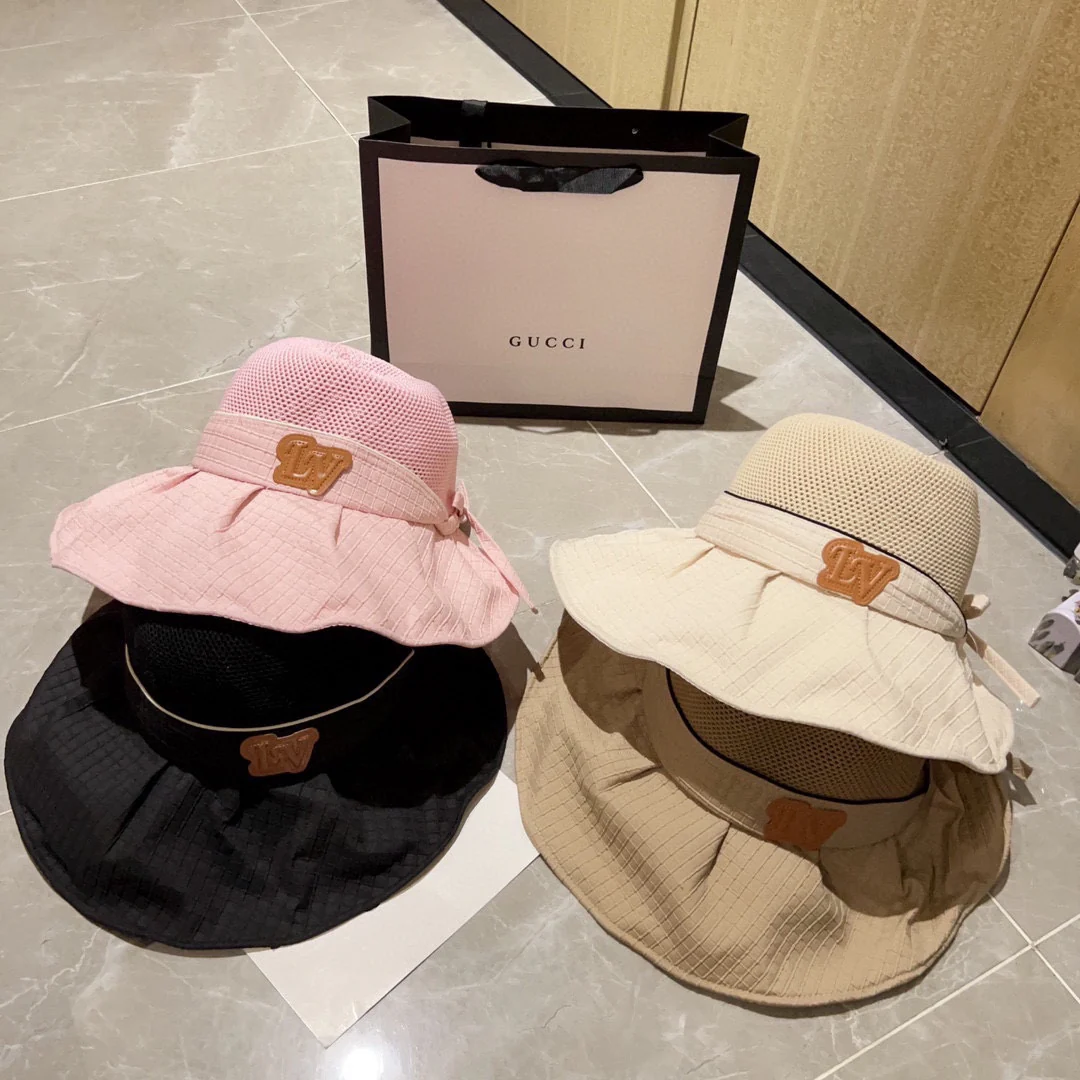 LV - Широкополая панама - белая