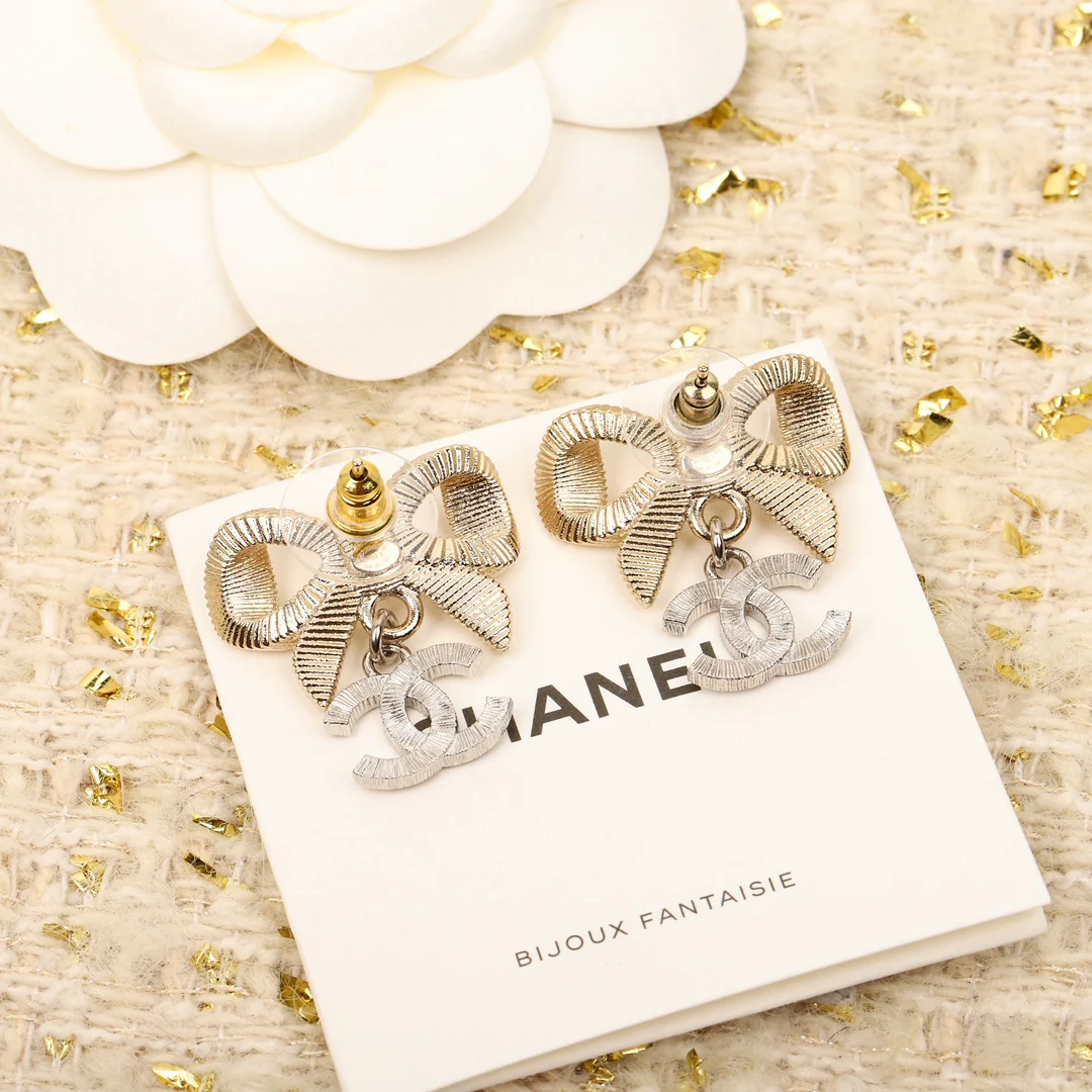 Серьги Chanel 1020