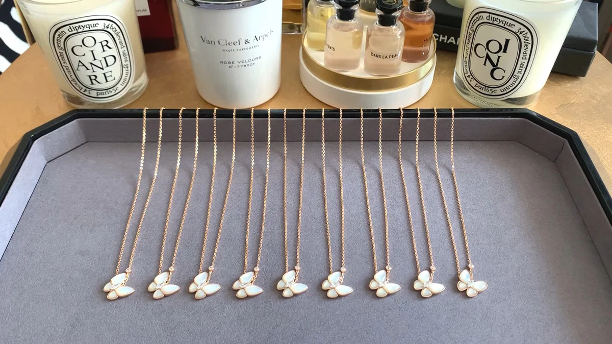 VCA - Колье с бабочками - 1