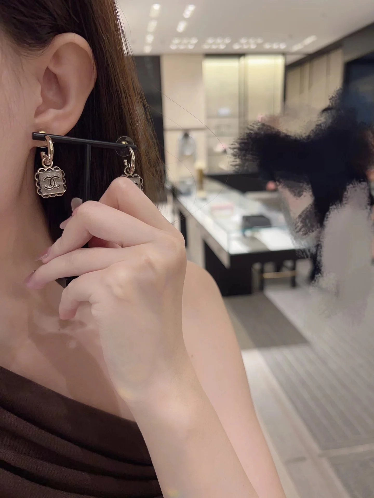 Серьги Chanel 1063