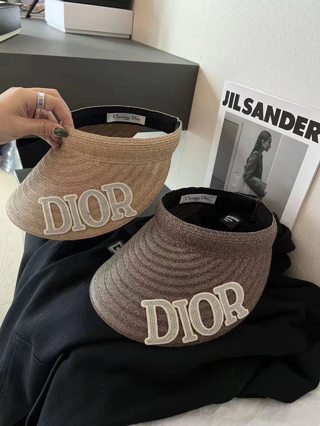 Dior - Солнцезащитная шляпа - Козырек - 12