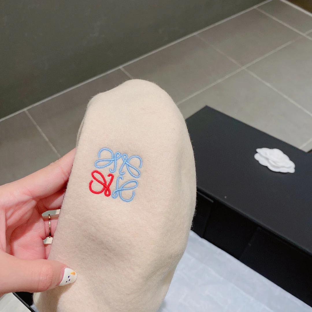 Лолвей - Шерстяной берет - Белый