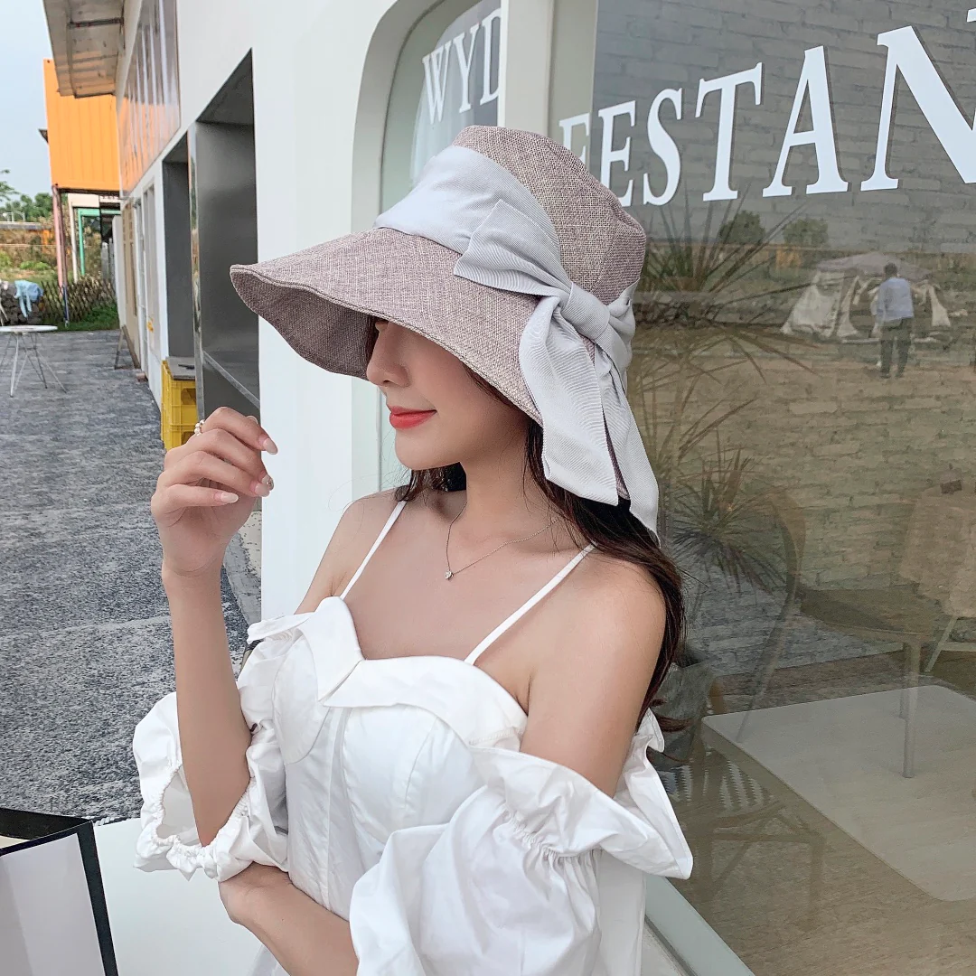 Chanel - Солнцезащитная шляпа - Солнцезащитная шляпа - Розовая