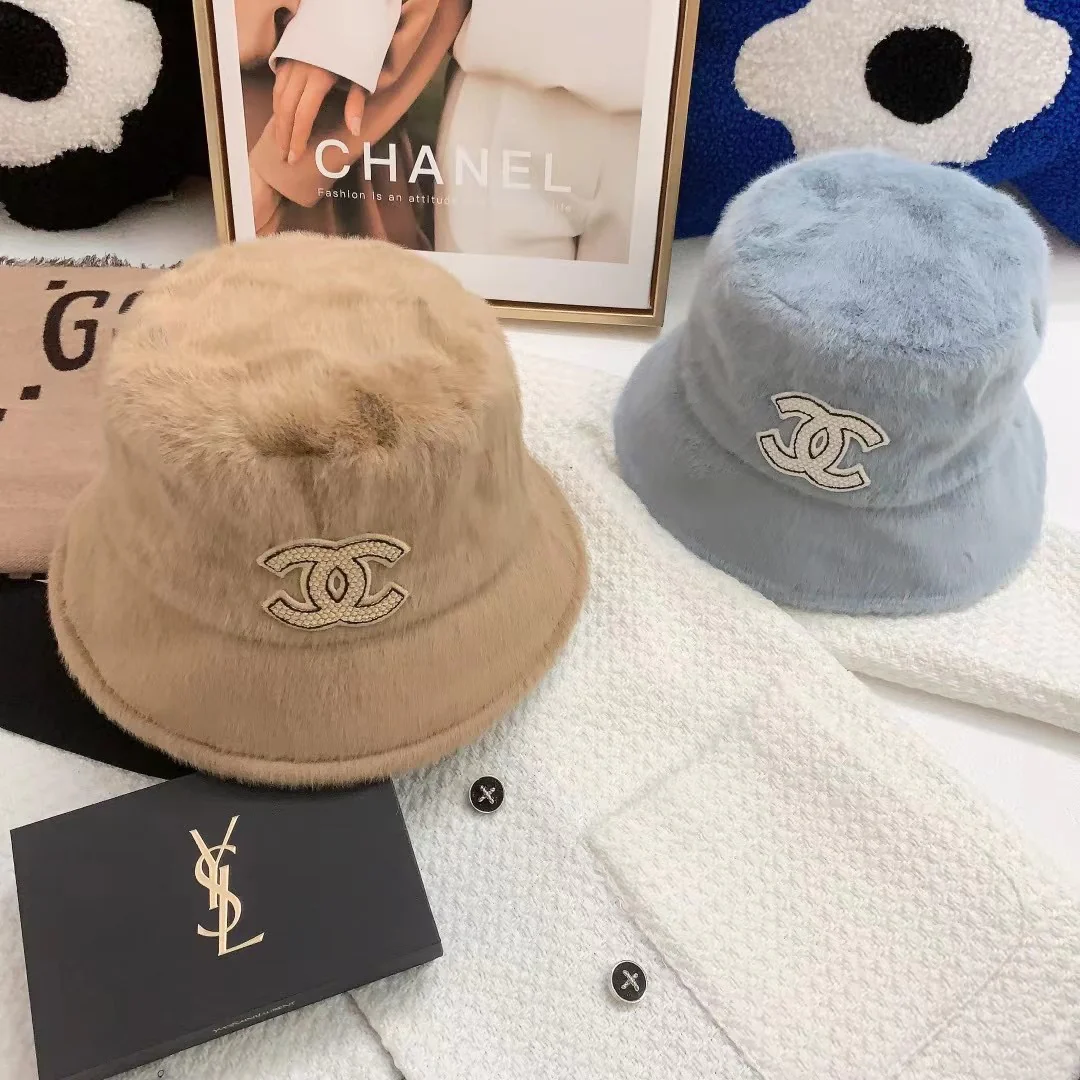 Chanel - Кашемировая рыбацкая шляпа