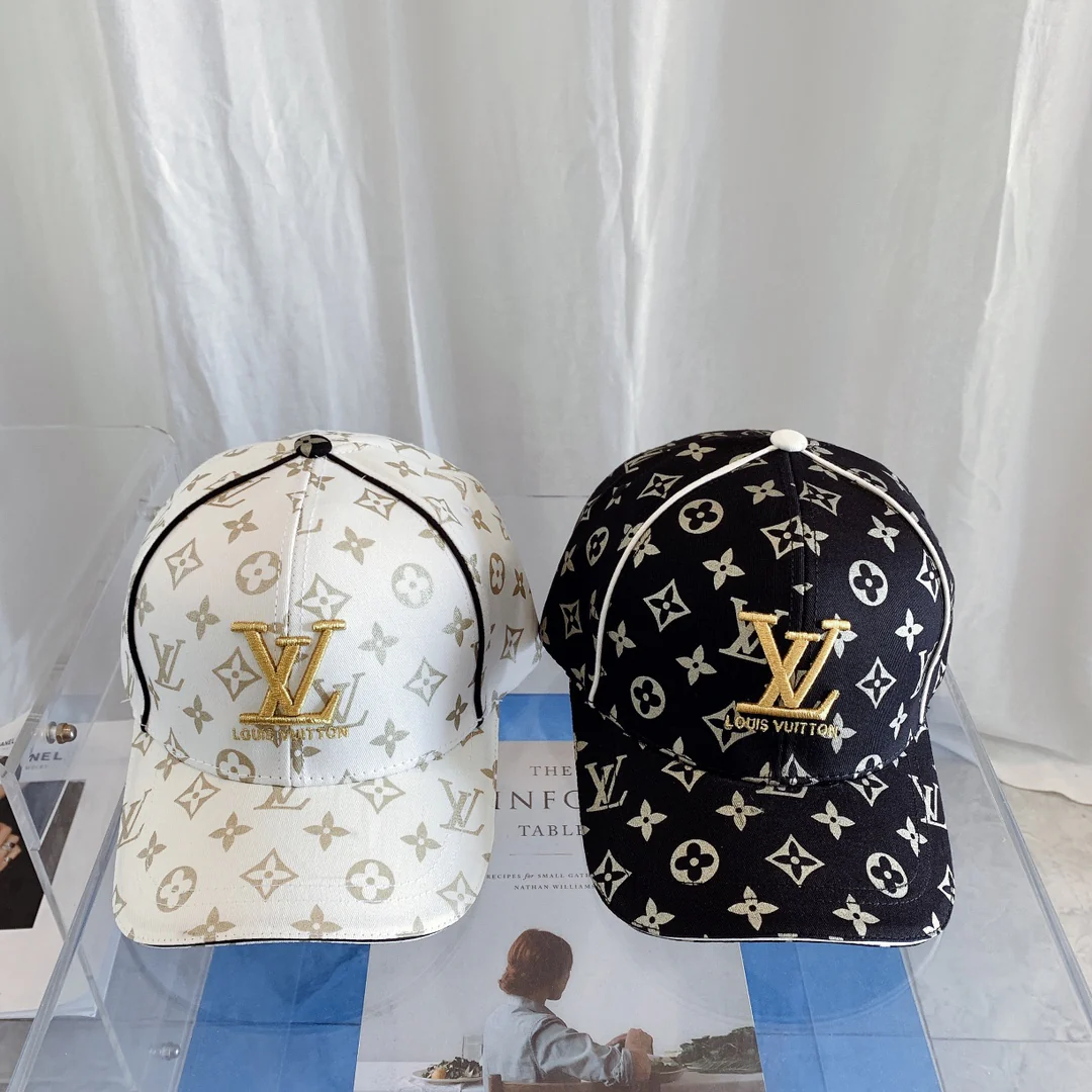 Новинка LV 2022 — Бейсболка с принтом и вышивкой — 1 шт.