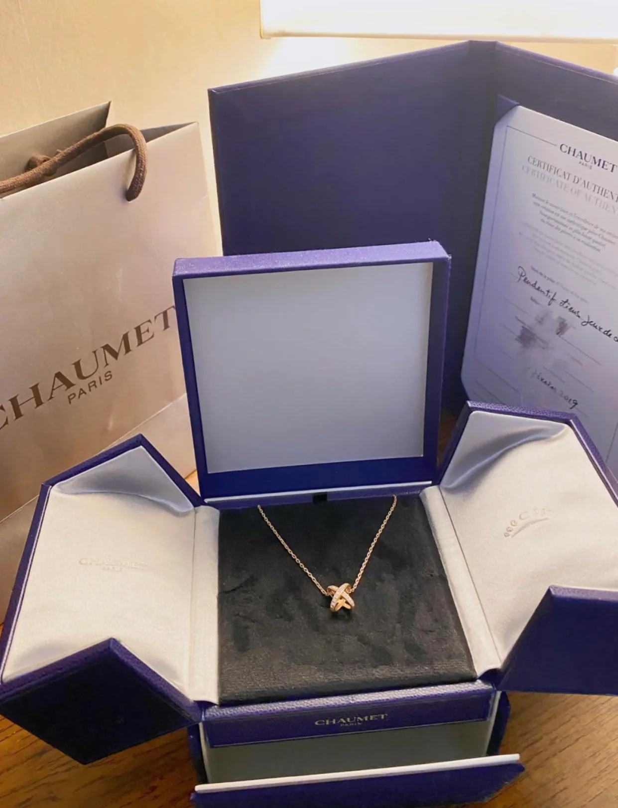 Колье Chaumet - 38-42 см