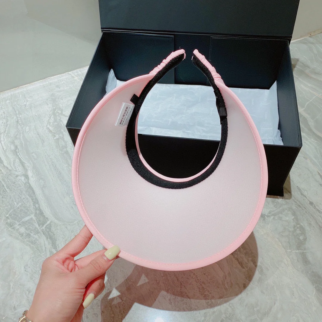 Солнцезащитная шляпа Chanel с открытым верхом - 3