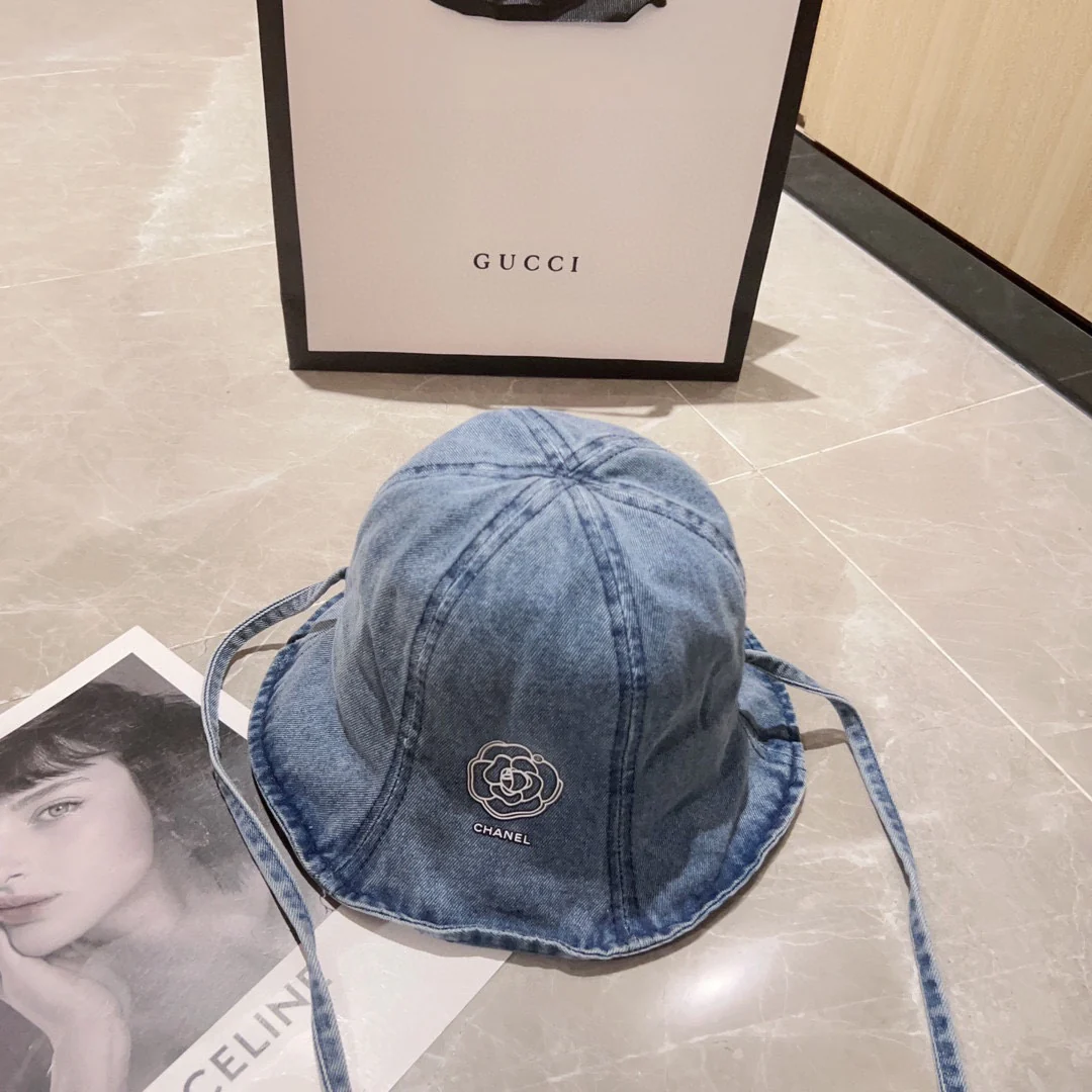 Новинка сезона весна/лето 2023 от Chanel - Рыбацкая шляпа - Веревочная шляпа