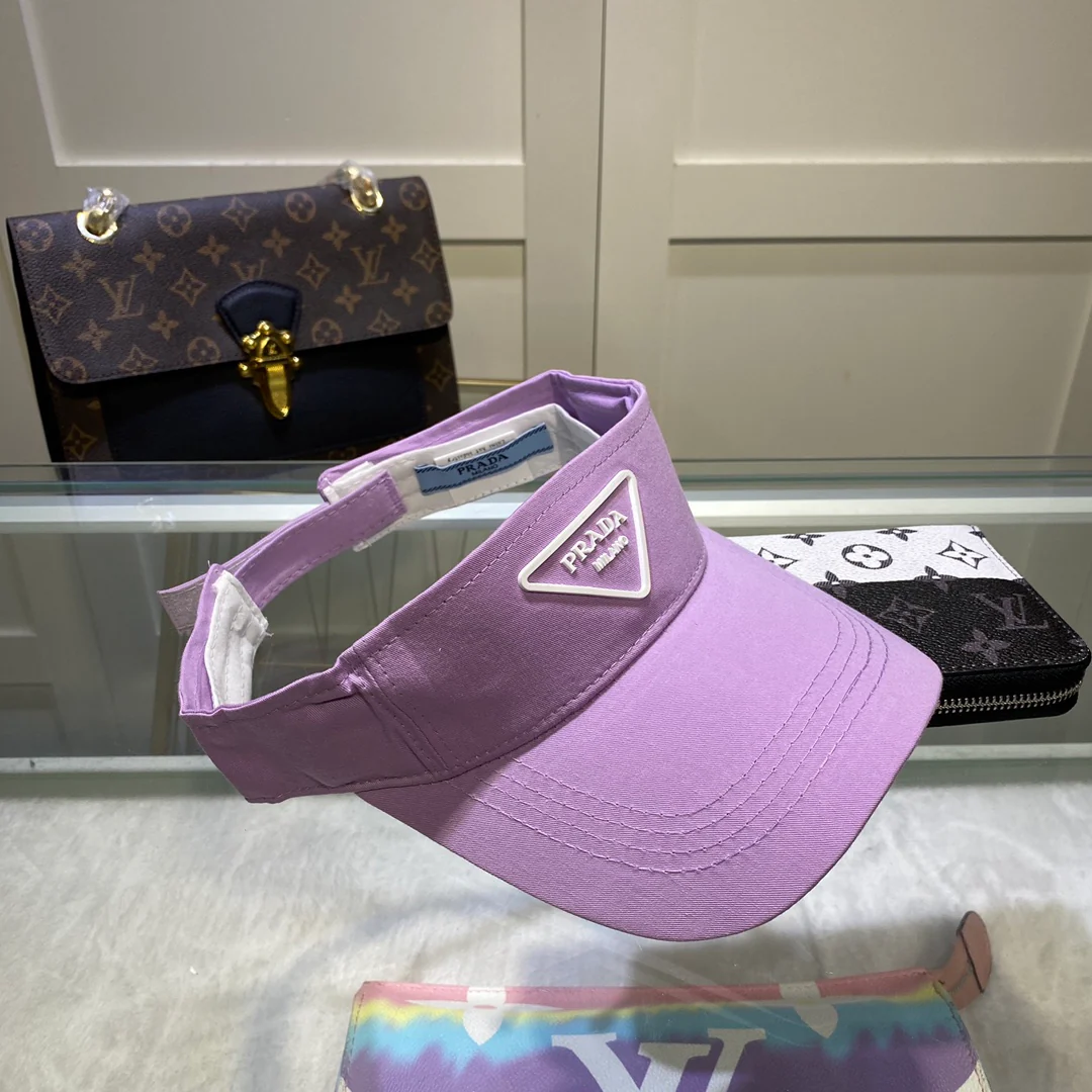 Prada - Официальный сайт Классический стиль - Шляпа с козырьком - 1