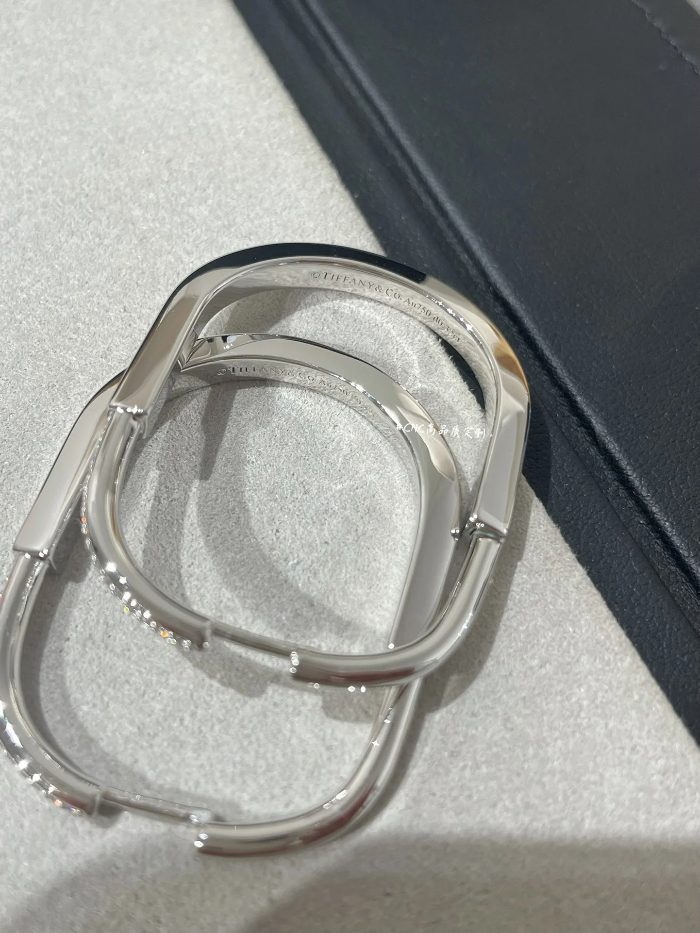 Серьги Tiffany - серебряные 009