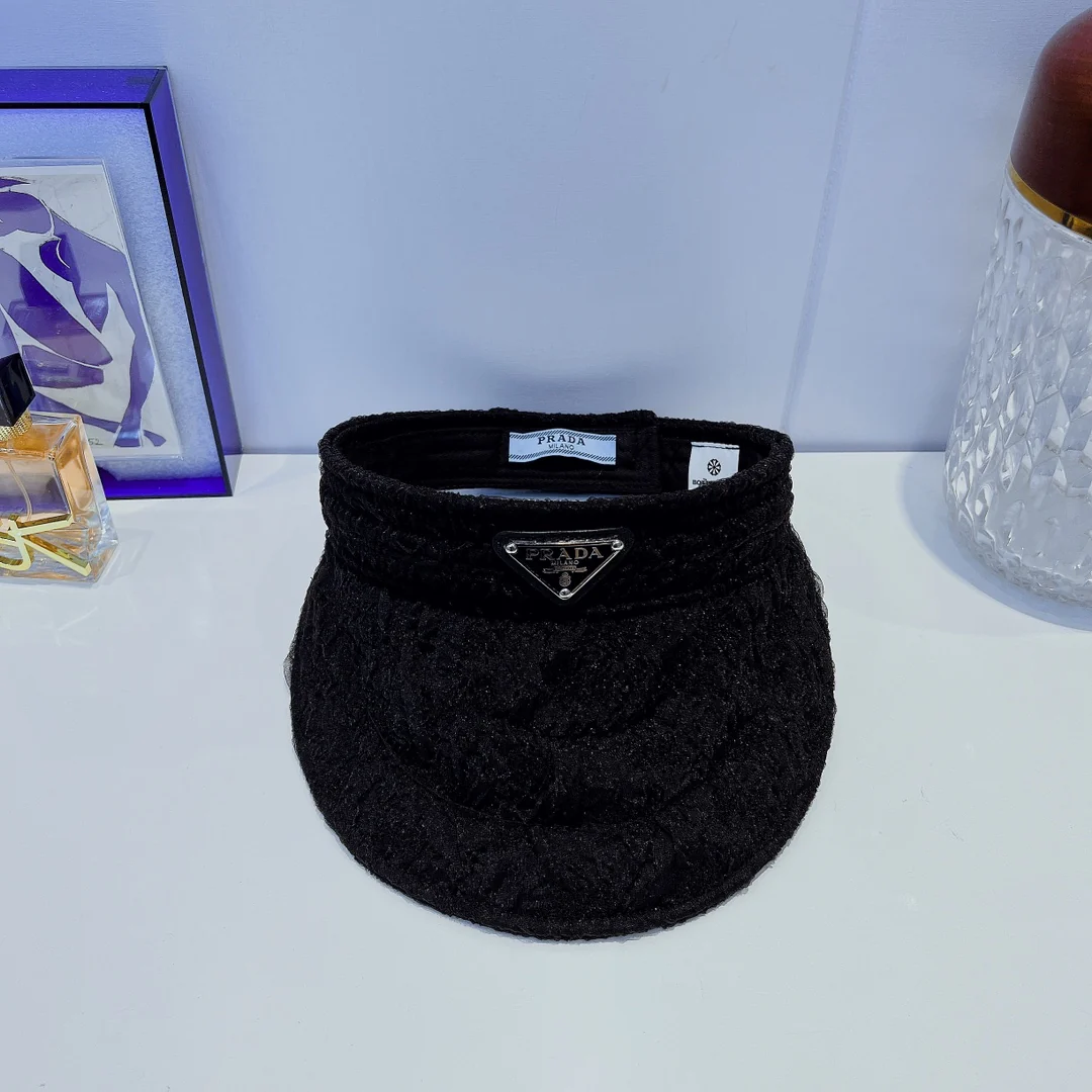 Шляпа от солнца Prada Candy Collection с открытым париком