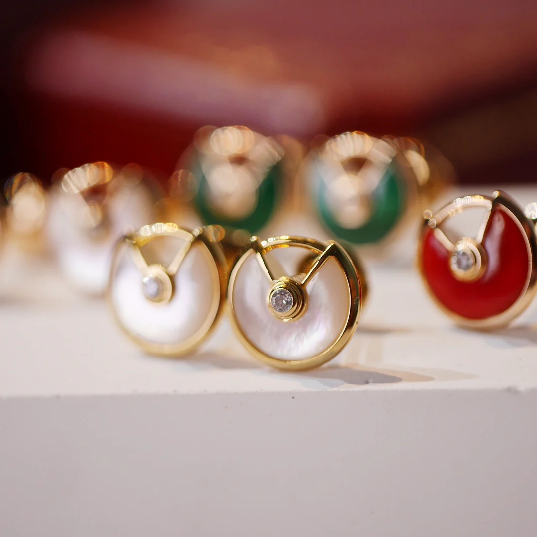 Серьги Cartier-Amulette - 2 шт.