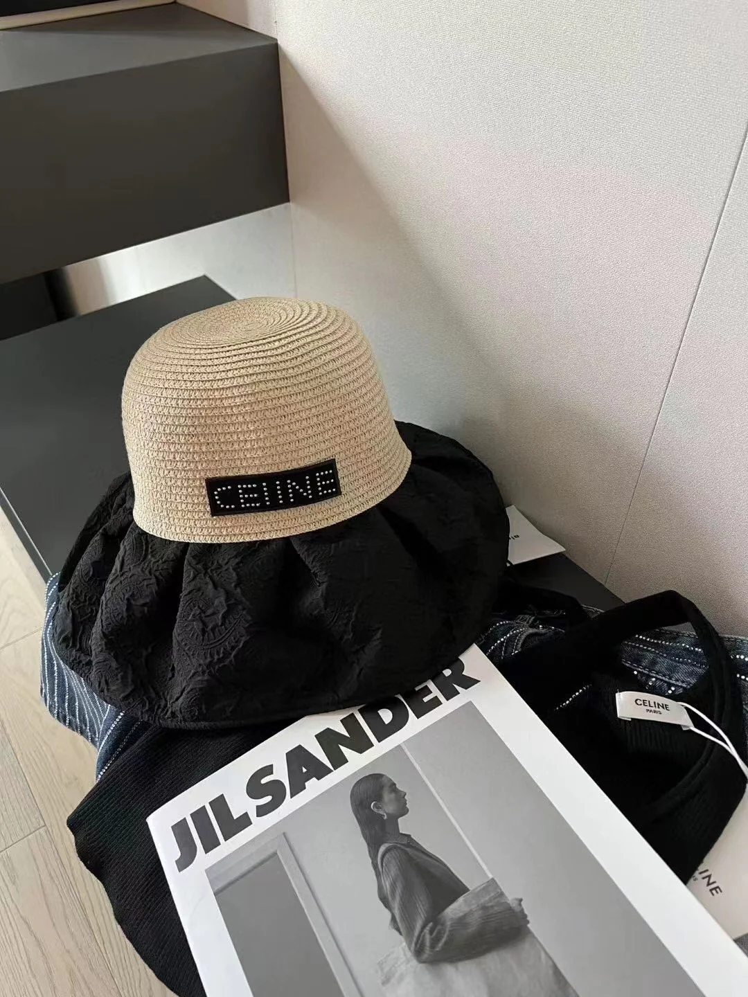 Celine - Лоскутная рыбацкая шляпа