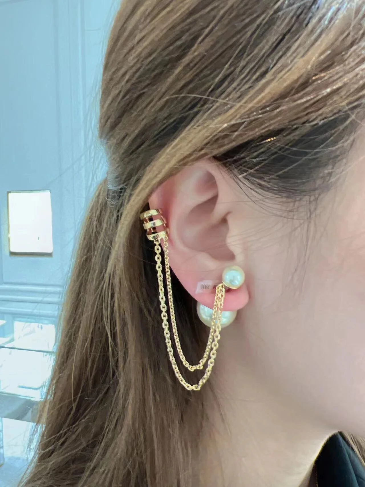 Серьги Dior 075