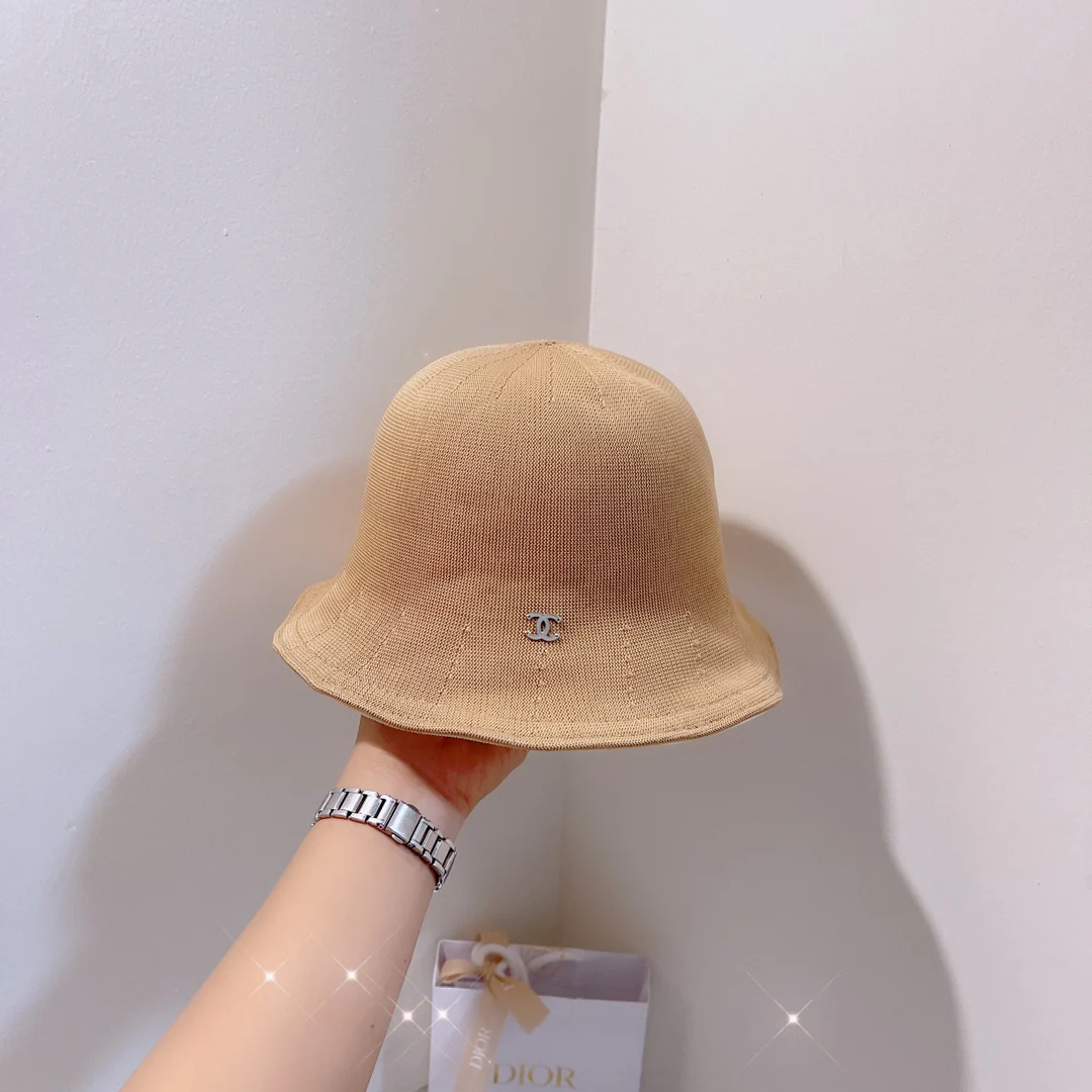 Chanel - Двусторонняя рыбацкая шляпа - Можно носить с обеих сторон - 2