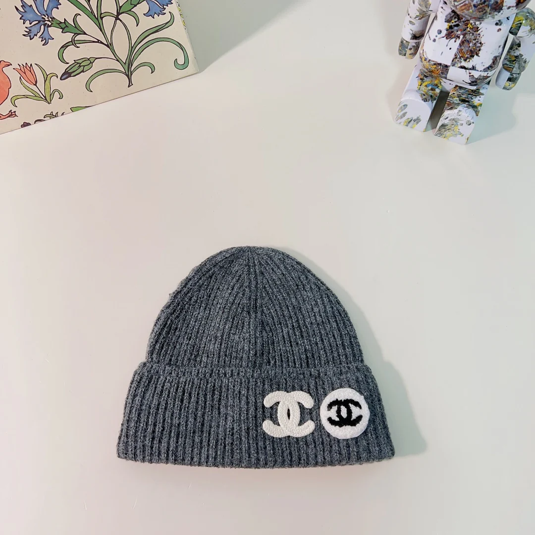 Chanel - Вязаная шапка - 10