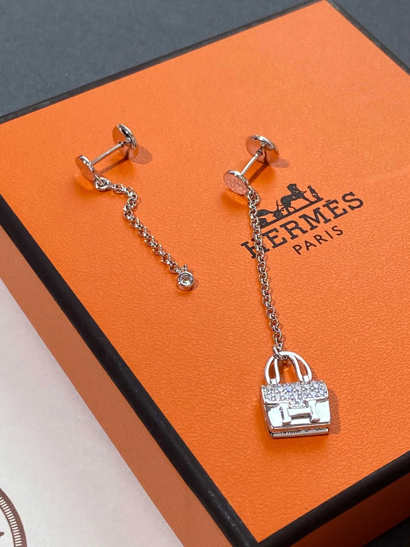 Серьги Hermes 017