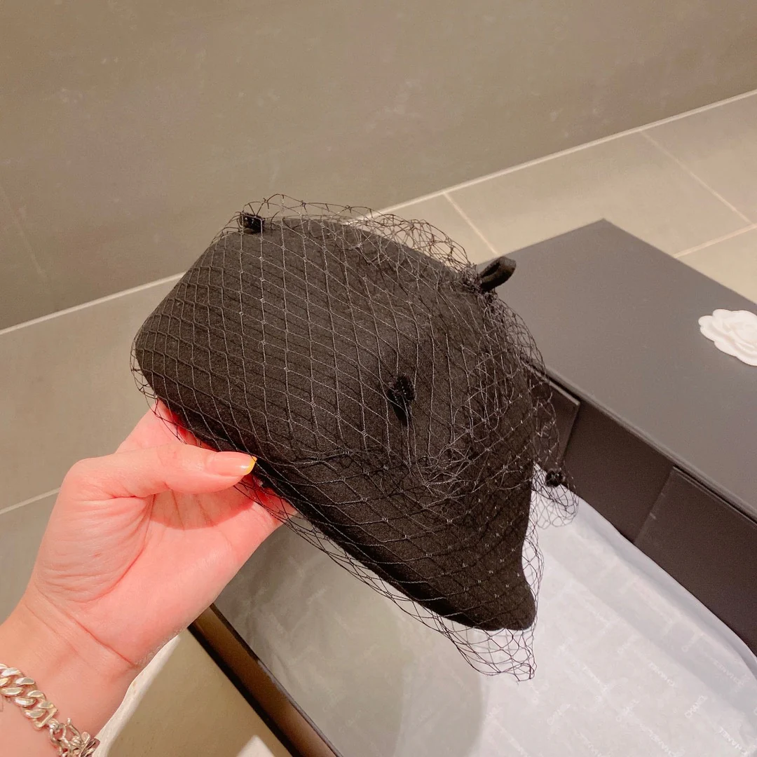 Gucci - Шерстяная шляпа художника - Черная