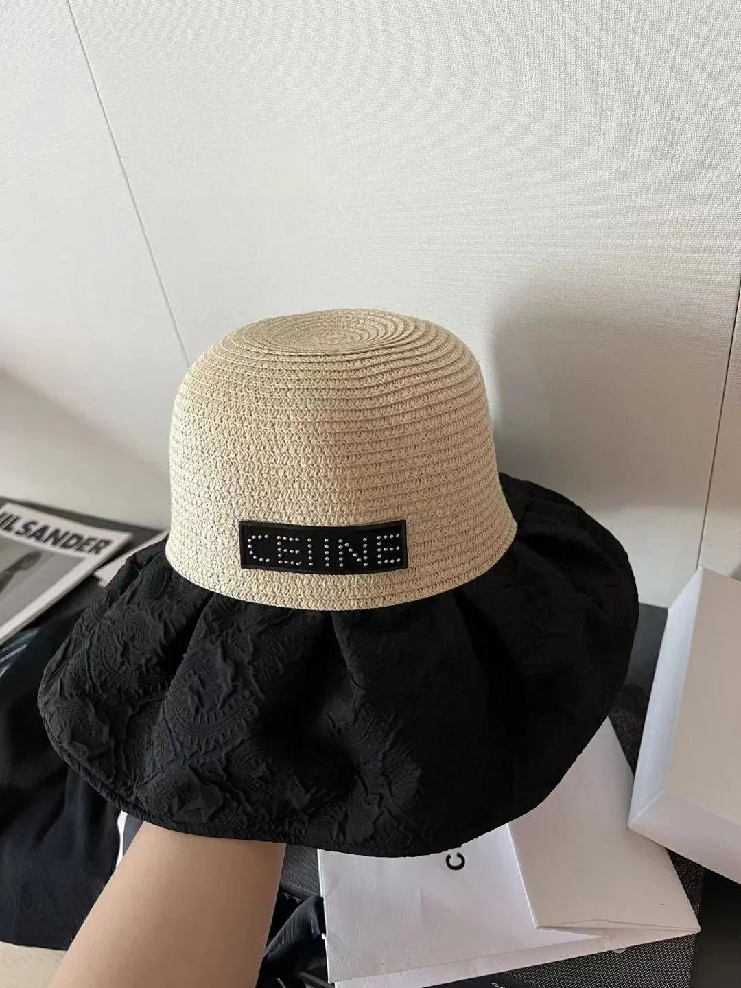 Celine - Лоскутная рыбацкая шляпа