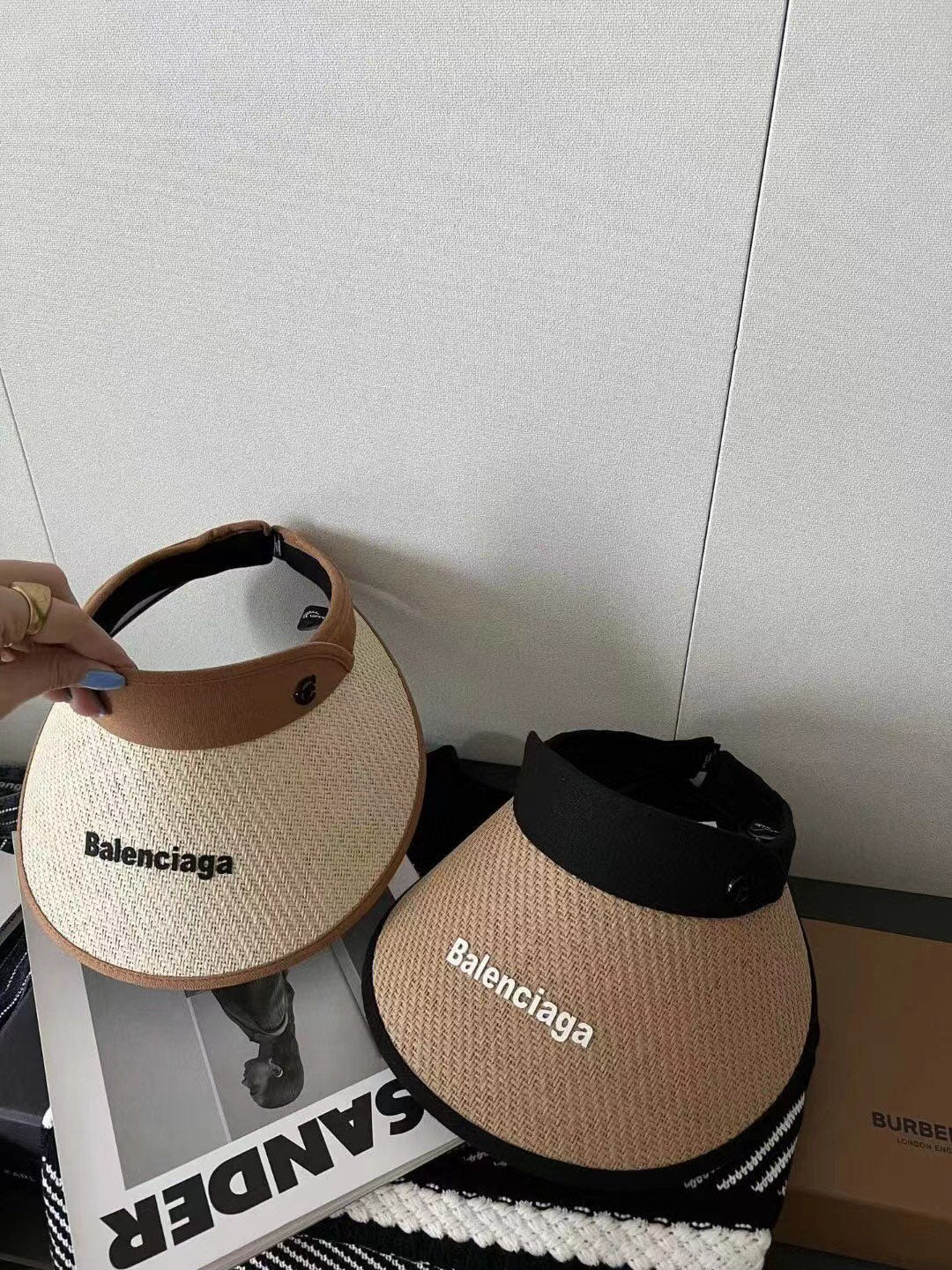 Balenciaga - Соломенная шляпа от солнца