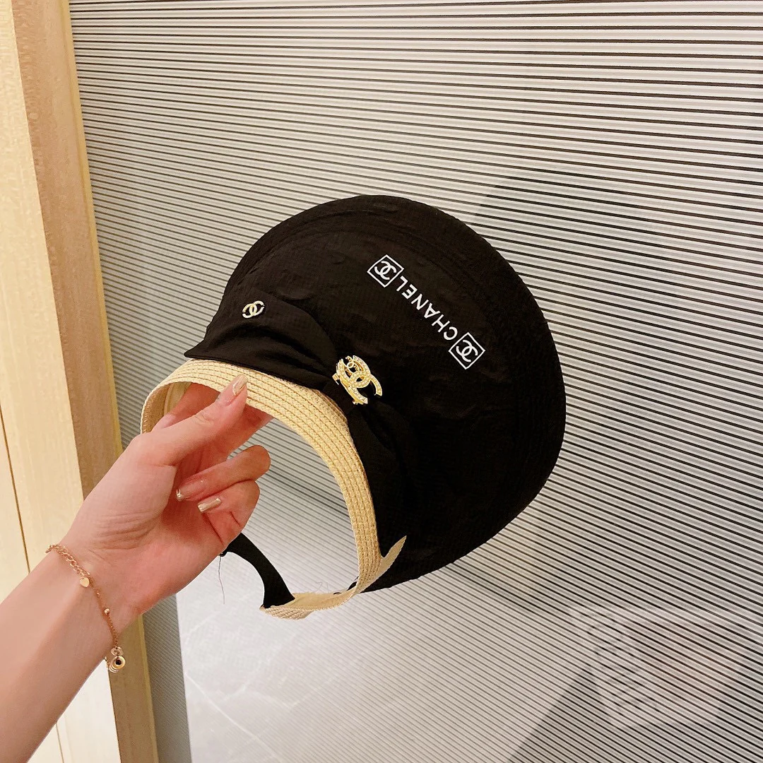 Новая летняя солнцезащитная шляпа Chanel - 2 шт.