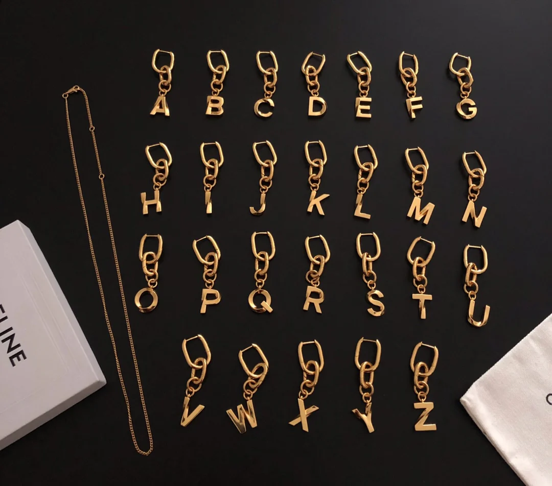 Серьги и колье Celine