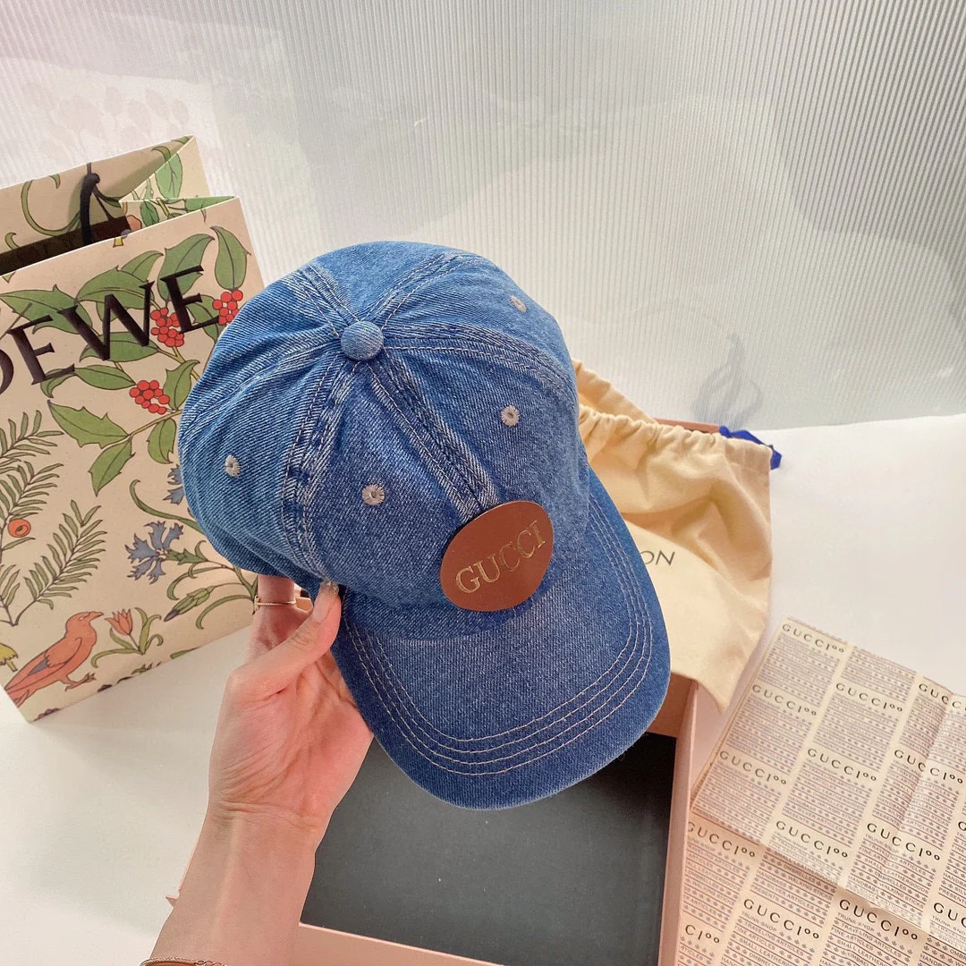 Gucci - Джинсовая бейсболка