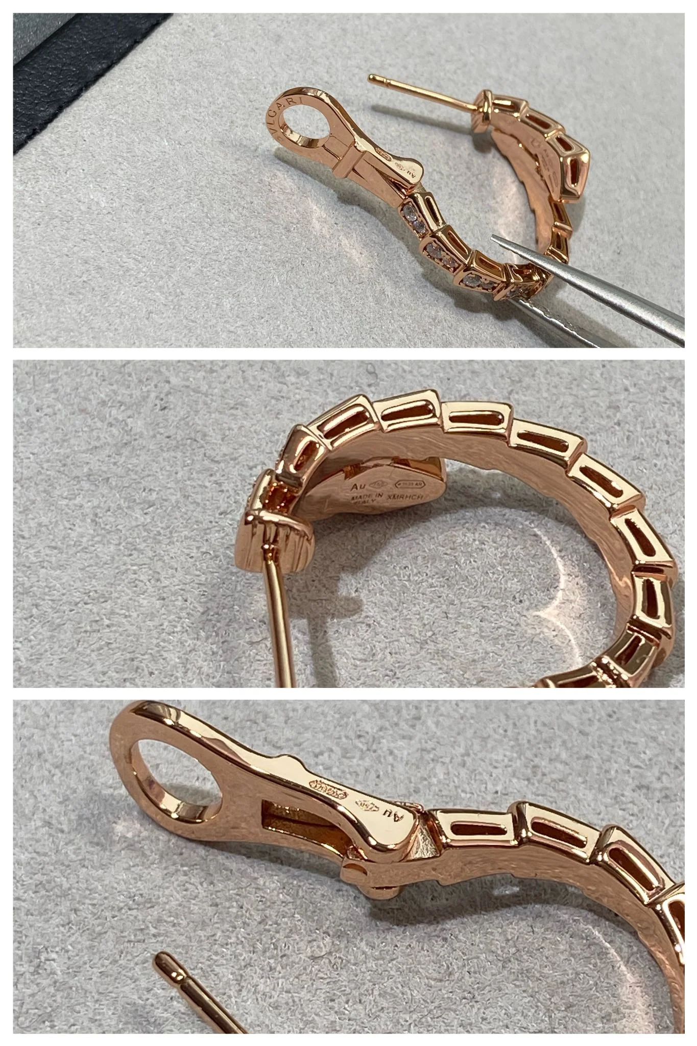 Серьги Bvlgari 041